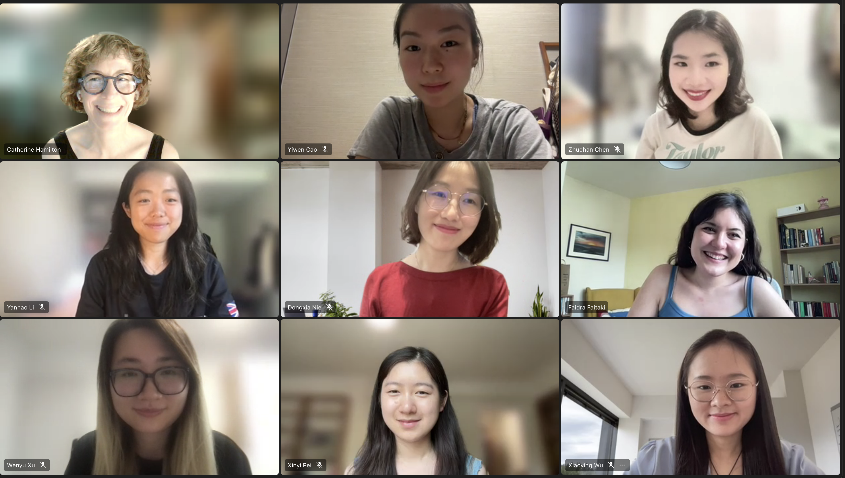 screenshot of create group members from Teams meeting